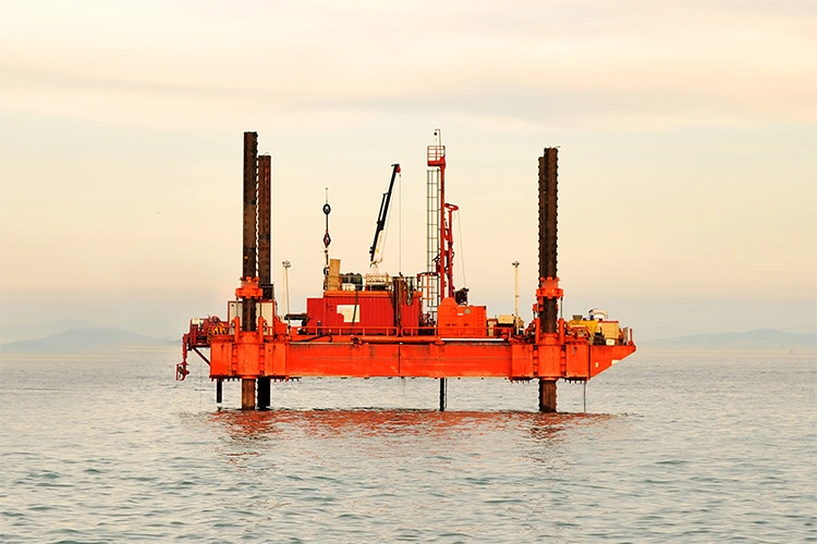 Plate-forme de travail jack-up