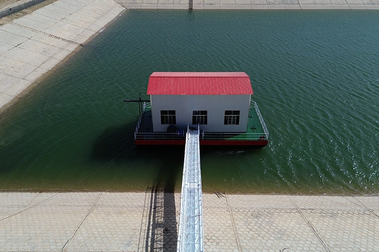 Station de pompage de prise d'eau du lac